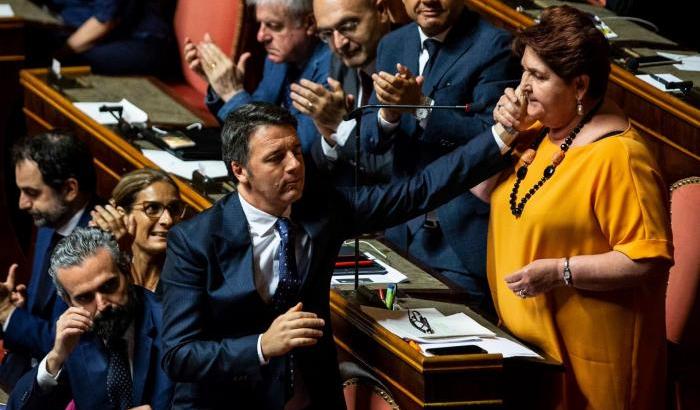 Matteo Renzi e Teresa Bellanova