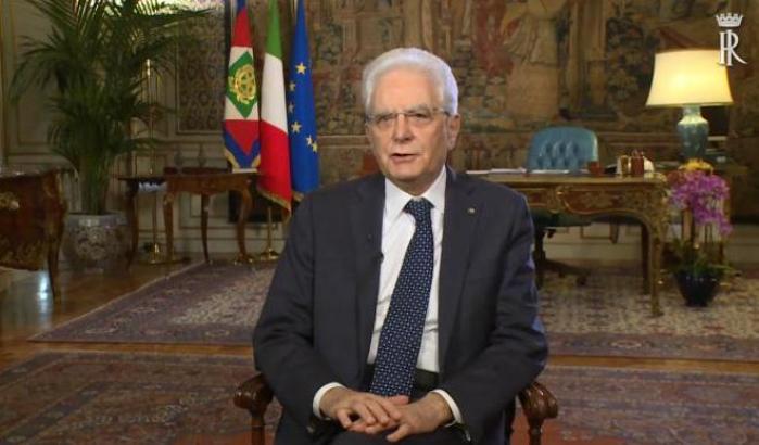 Il presidente della Repubblica Sergio Mattarella