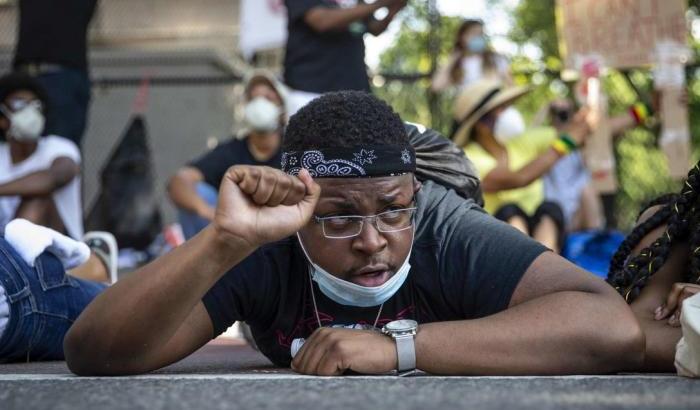 Manifestazione antirazzista a Washington