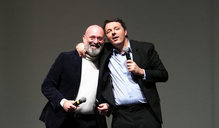 Bonaccini e Renzi