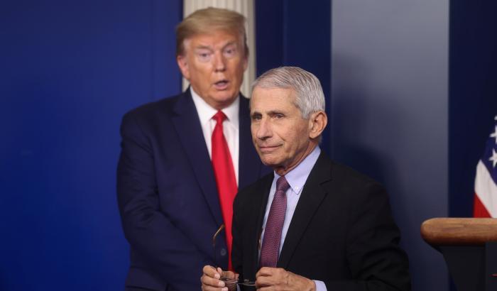 0005753A-trump-e-fauci Trump e Fauci