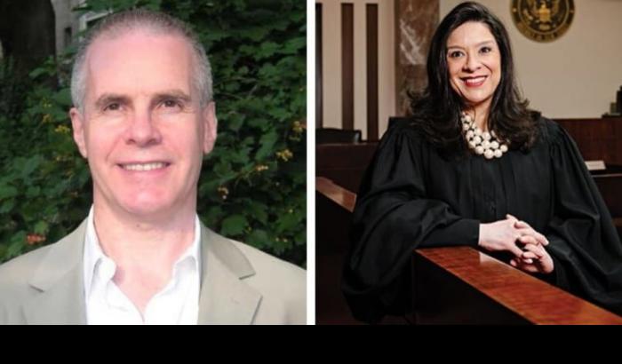Roy Den Hollander e la giudice Esther Salas