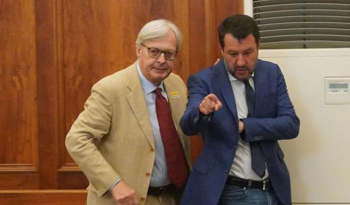 Salvini e Sgarbi