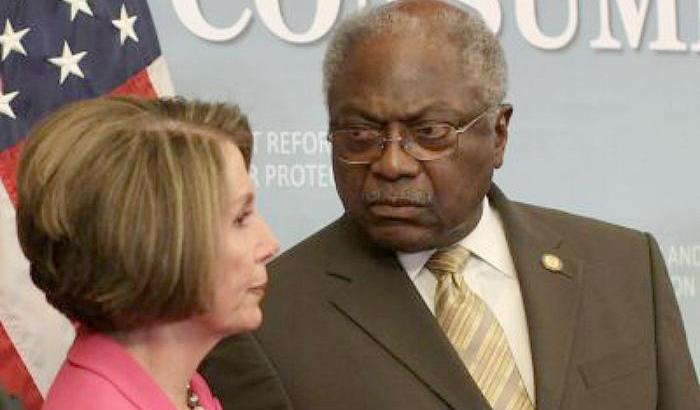 Nancy Pelosi e James Clyburn