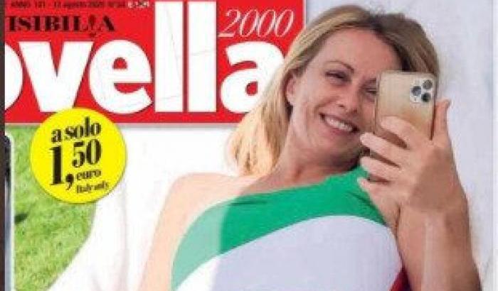 Giorgia Meloni insegue Salvini anche sulle copertine delle riviste: è 'sirena tricolore' su Novella 2000