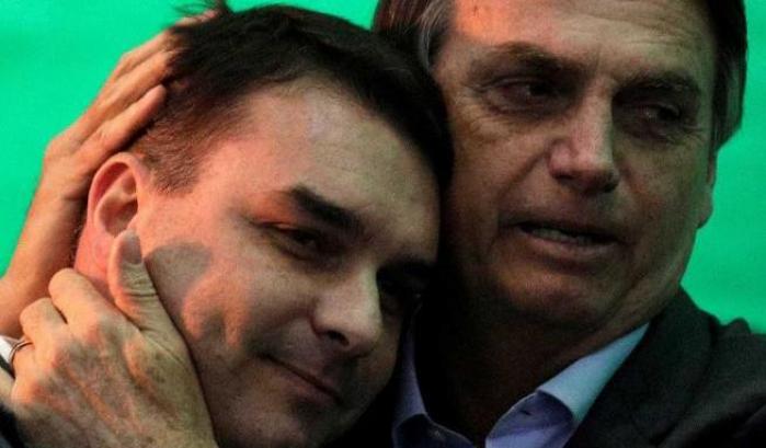 Jair e Flavio Bolsonaro