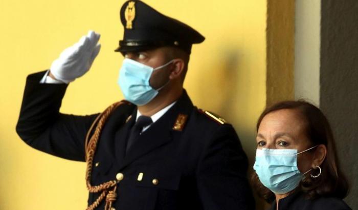 La ministra dell'Interno Luciana Lamorgese