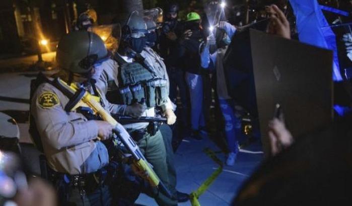 Proteste a Los Angeles per l'uccisione di Dijon Kizzee