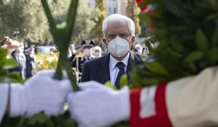 Il presidente della Repubblica Sergio Mattarella