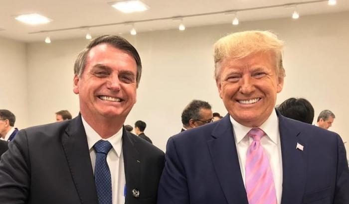 Bolsonaro e Trump