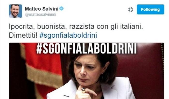 00058137-gli-insulti-sessisti-di-salvini-a-laura-boldrini Gli insulti sessisti di Salvini a Laura Boldrini