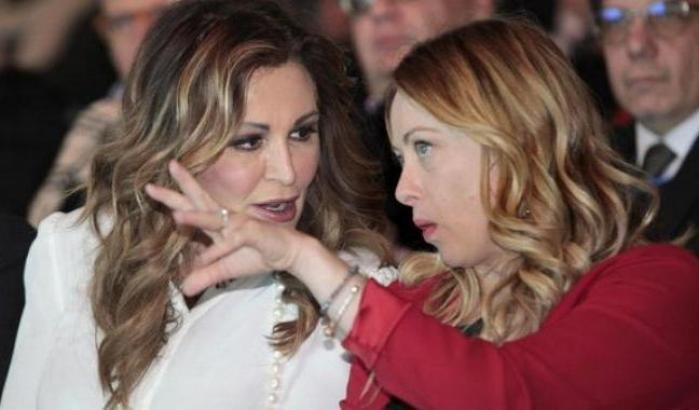 Giorgia Meloni e Daniela Santanchè