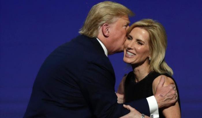 Laura Ingraham e Donald Trump
