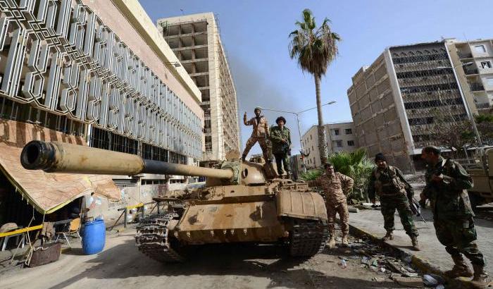 Scontri tra Haftar e le milizie jihadiste di Bengasi
