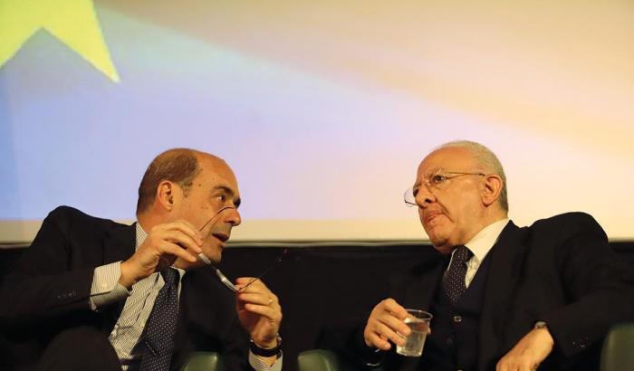 Zingaretti e De Luca