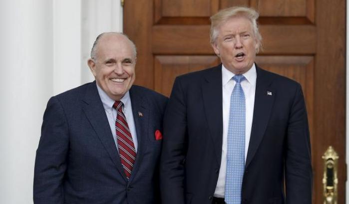 Donald Trump e Rudy Giuliani