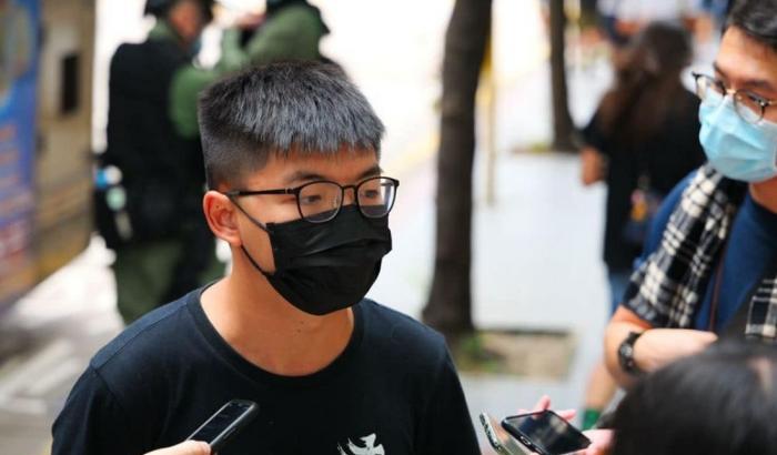 L'attivista Joshua Wong