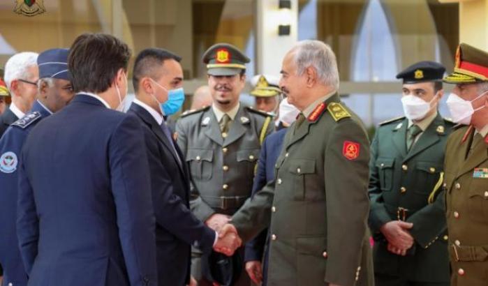 00059190-di-maio-con-conte-da-haftar Di Maio con Conte da Haftar
