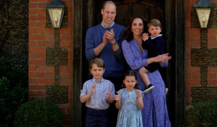 000591AE-william-e-kate-con-i-loro-figli William e Kate con i loro figli