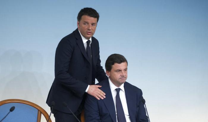 00059377-renzi-e-calenda Renzi e Calenda
