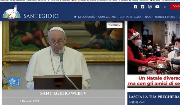 000593B6-papa-francesco-in-streaming-con-la-comunita-di-sant-egidio Papa Francesco in streaming con la Comunità di sant'Egidio