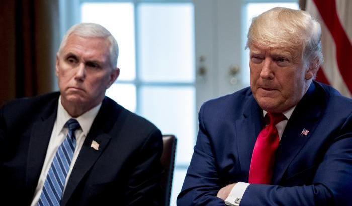 Pence e Trump