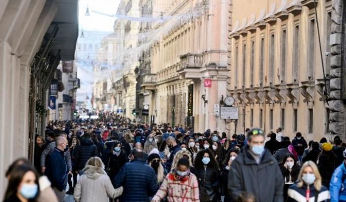 Assembramenti a Roma