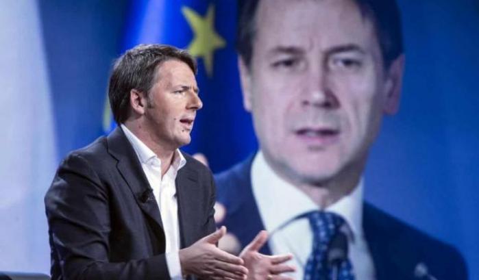 Matteo Renzi e Giuseppe Conte