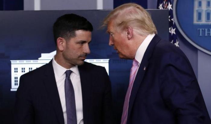 Chad Wolf e Donald Trump