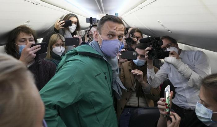 Arrestato Navalny
