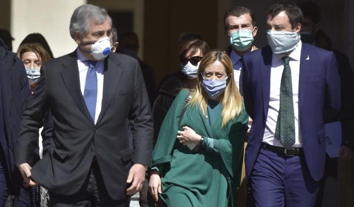 0005979C-tajani-meloni-e-salvini Tajani, Meloni e Salvini