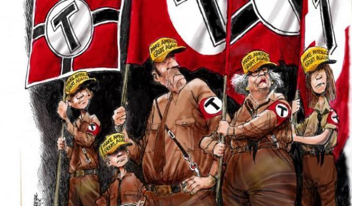 Trump nazi Army