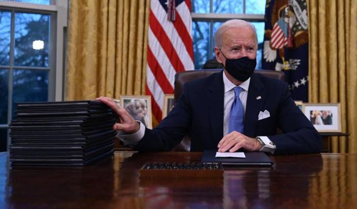 Il presidente degli Stati Uniti Joe Biden