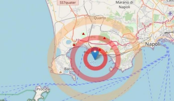 Scossa di terremoto a Pozzuoli