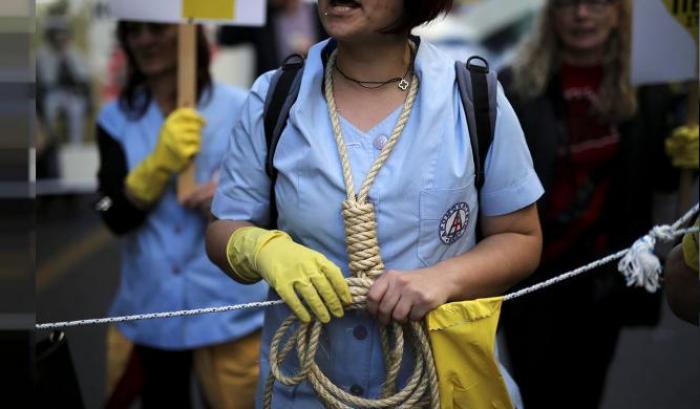 Sciopero dei medici in Grecia