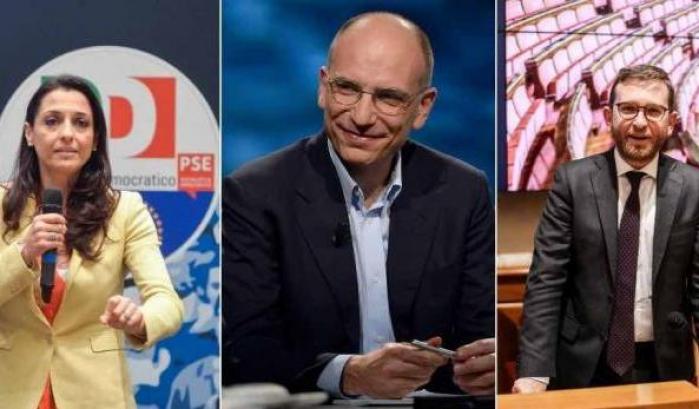 Letta, Tinagli e Provenzano