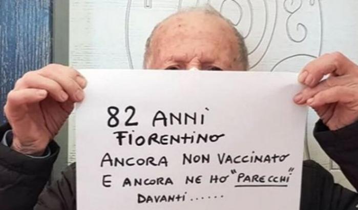 La protesta di Domenico Vannini