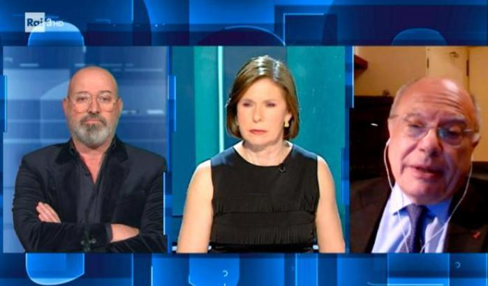 Galli e Bonaccini a Cartabianca