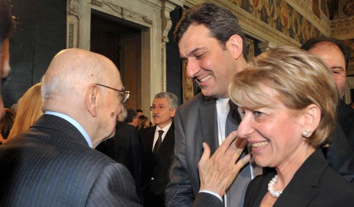 Gemma Calabresi, Mario e Napolitano