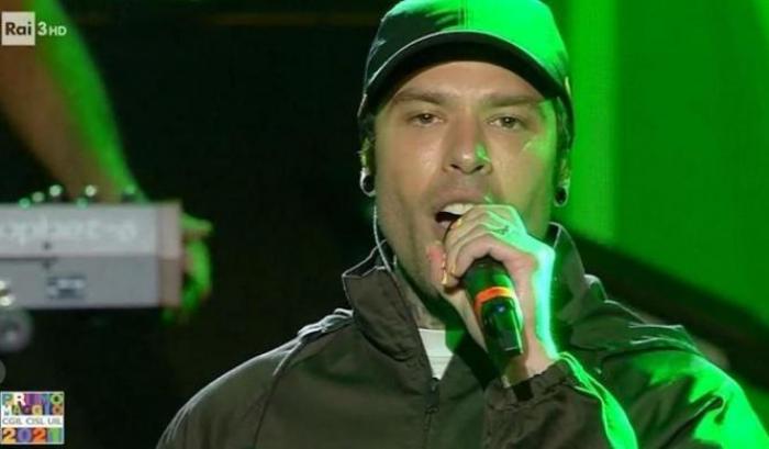 0005AEA1-fedez-concerto-primo-maggio-2021 Fedez, concerto Primo Maggio 2021