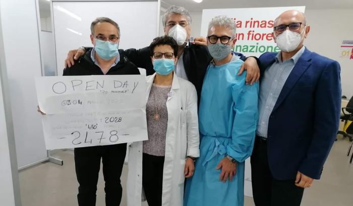 Open day Caserta, AstraZeneca