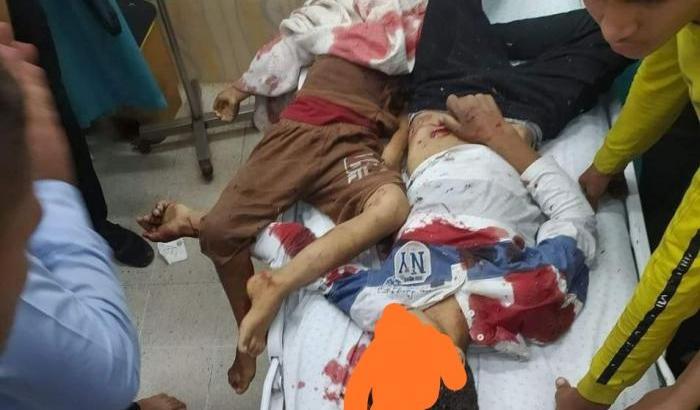 Bambini uccisi a Gaza