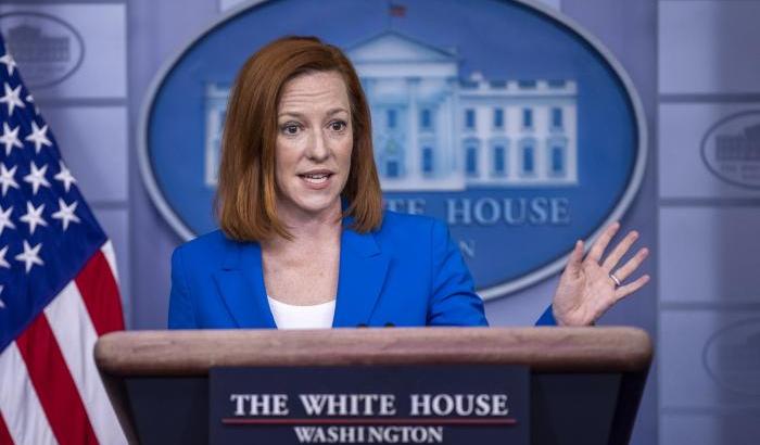 La portavoce della Casa Bianca, Jen Psaki