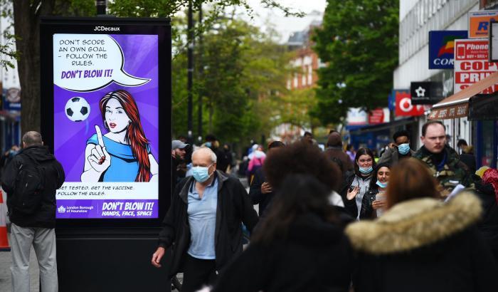 Covid in Gran Bretagna