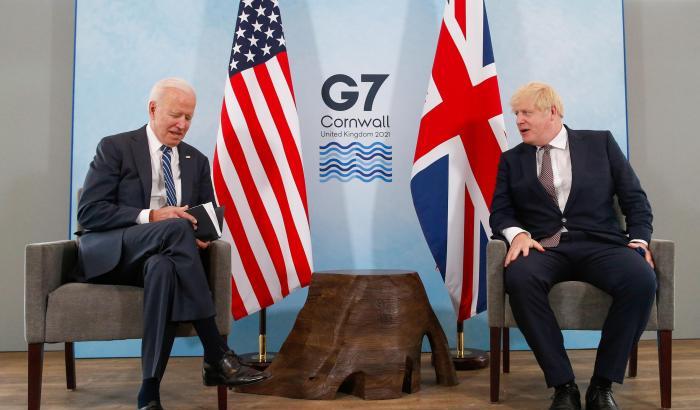 Johnson e Biden