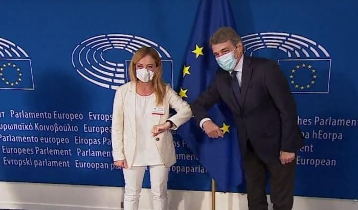 Giorgia Meloni a Bruxelles