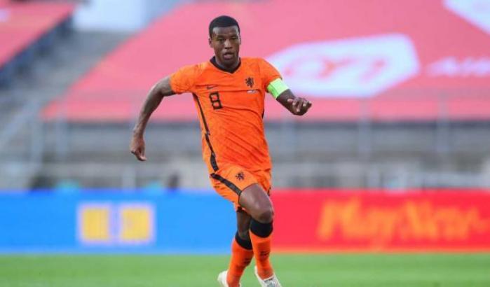 Il calciatore olandese Georginio Wijnaldum