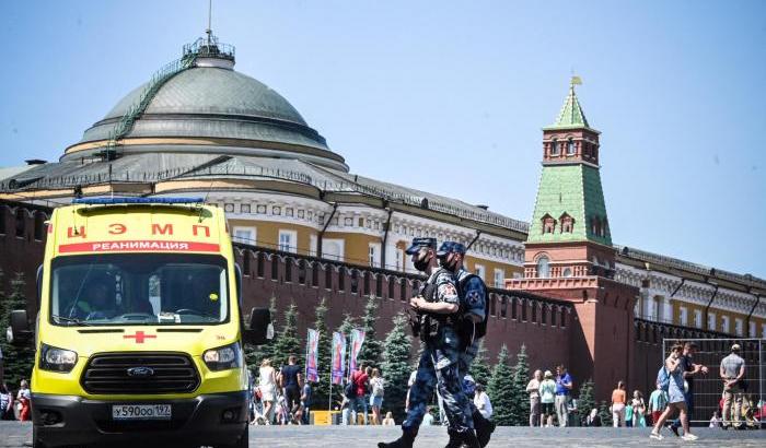 Covid a Mosca, Russia