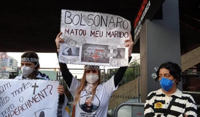 Proteste contro Bolsonaro in Brasile