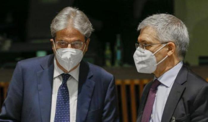 0005BC8A-gentiloni-e-il-ministro-franco Gentiloni e il ministro Franco